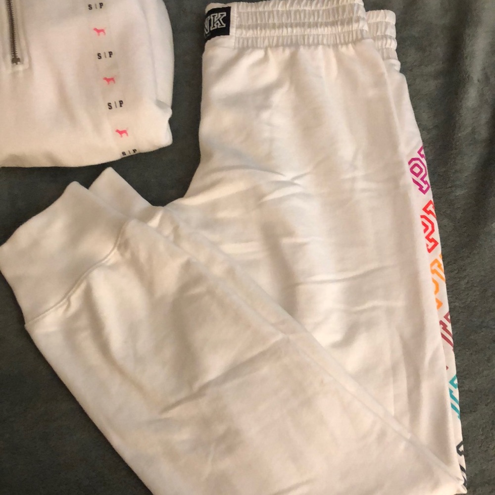 SOLD Pink Sweatsuit - Picture 3 of 4